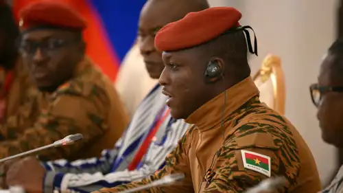 الرئيس الإنتقالي إبراهيم تراوري