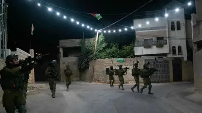 قوات إسرائيلية في الضفة الغربية