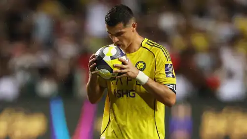 رونالدو في مباراة النصر والأهلي بنهائي السوبر