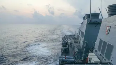 باخرة حربية أمريكية