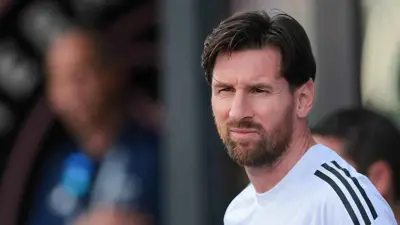 ليونيل ميسي نجم منتخب الأرجنتين