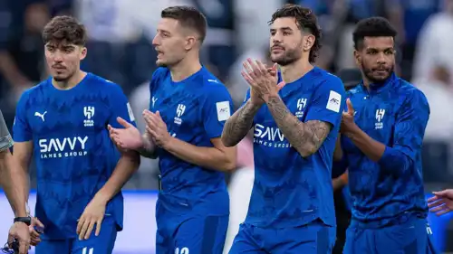 لاعبو الهلال السعودي