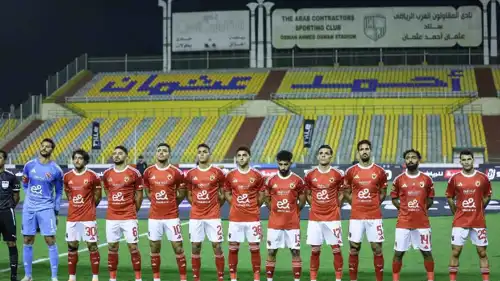 لاعبو الأهلي المصري