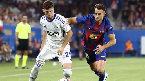 مباراة برشلونة وكومو في كأس خوان غامبر