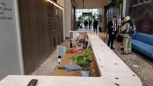 من مواقع الانفجار