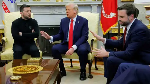 لقاء سابق بين ترامب وزيلينسكي