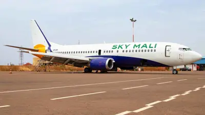 طائرة لشركة سكاي مالي