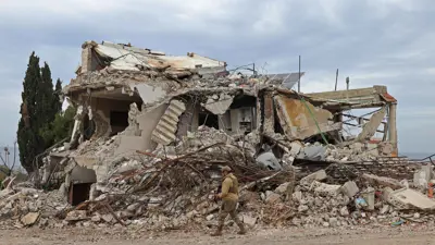 الدمار في لبنان