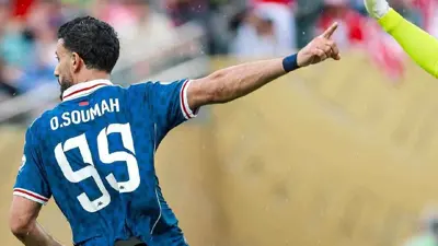 السوري عمر السومة بقميص الوداد المغربي