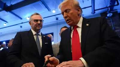 دونالد ترامب ومسعد بولس