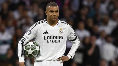 كيليان مبابي نجم ريال مدريد الإسباني