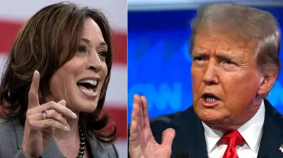 ترامب وهاريس