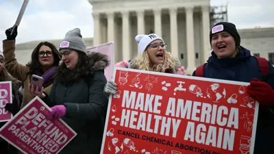 ناشطون مناهضون للإجهاض في واشنطن