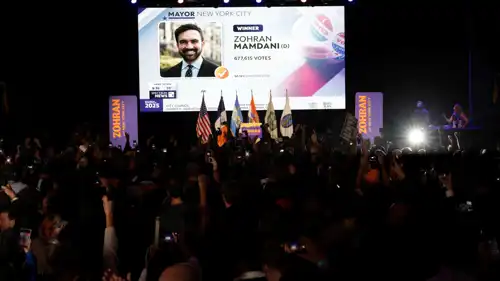 مؤيدو ممداني بعد فوزه بمنصب عمدة نيويورك