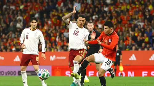 مباراة مصر وإسبانيا الودية