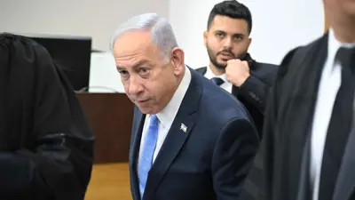 رئيس الوزراء الإسرائيلي بنيامين نتنياهو