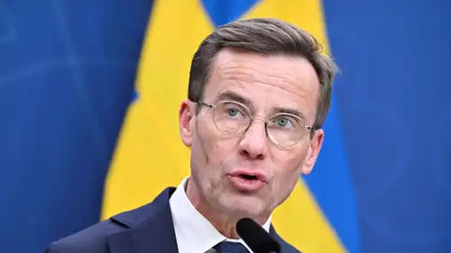 رئيس الوزراء السويدي أولف كريسترشون