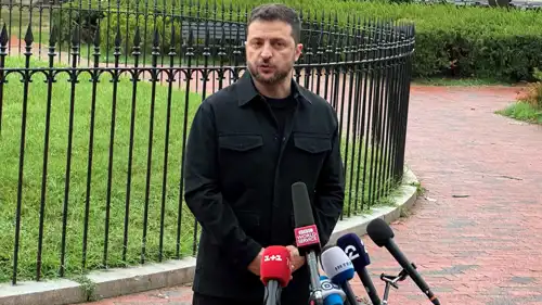 الرئيس الأوكراني فولوديمير زيلينسكي