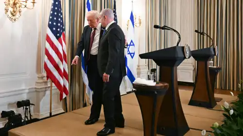 دونالد ترامب وبنيامين نتنياهو