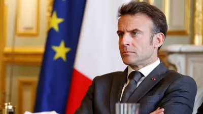 الرئيس الفرنسي إيمانويل ماكرون