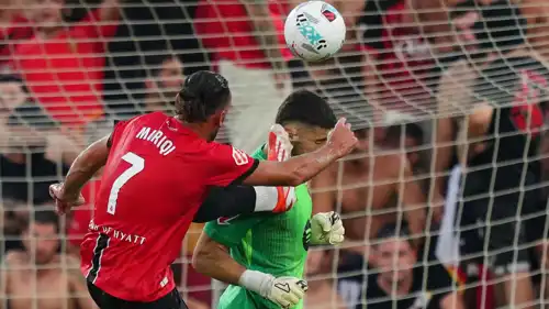 لقطة طرد موريكي لاعب مايوركا