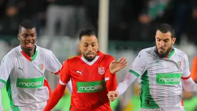 مباراة شباب بلوزداد ومولودية الجزائر في كأس الجزائر