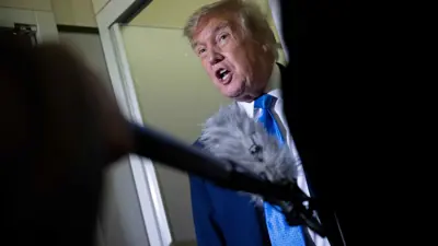 الرئيس الأمريكي دونالد ترامب