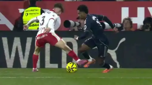 شكوك حول ضربة جزاء لريال مدريد في لقاء جيرونا