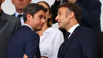 ماكرون وأتال