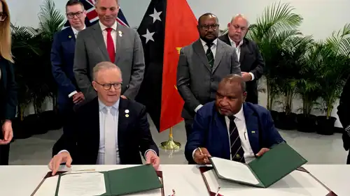 توقيع اتفاقية بين بابوا غينيا وأستراليا- أرشيفية