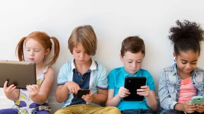 استخدام الأطفال للأجهزة اللوحية