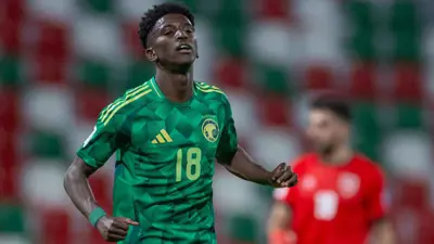 من مباراة السعودية والأردن