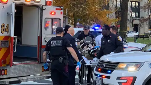 نقل أحد أفراد الحرس الوطني بعد إصابته