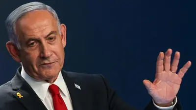 رئيس الوزراء الإسرائيلي بنيامين نتنياهو