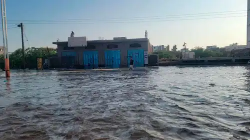 سيول جارفة في اليمن