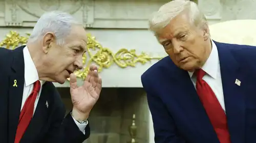 ترامب ونتنياهو في لقاء سابق