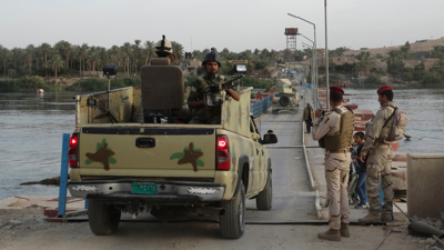 قوات من الجيش العراقي خلال عملية عسكرية