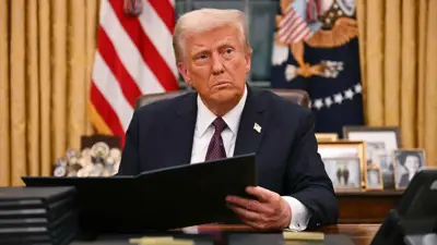 الرئيس الأمريكي دونالد ترامب