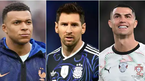 مبابي - رونالدو - ميسي