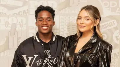 إندريك وصديقته غابرييلي ميراندا