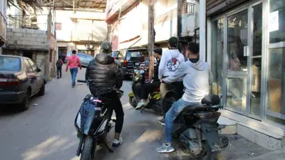 الدراجات النارية في دمشق