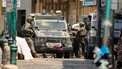 من الاقتحامات الإسرائيلية لمدن الضفة الغربية