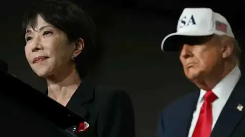 الرئيس الأمريكي ترامب ورئيسة الوزراء اليابانية تاكايتشي