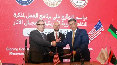 خلال مراسم توقيع اتفاق التعاون