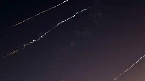 هجوم إيراني سابق على إسرائيل