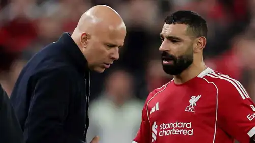 محمد صلاح وآرني سلوت