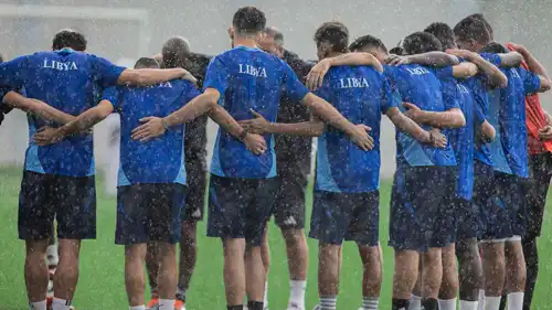 تدريبات منتخب ليبيا