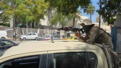  تمركز عند نقطة تفتيش في طرابلس