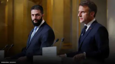 الشرع وماكرون