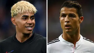 لامين يامال ورونالدو